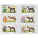 Cigarette cards, Horseracing, collection of sets and odds including Ogden's Prominent Racehorses