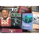 Football books/collectables, selection of Football books (9) inc. World Cup 1970 by Hugh