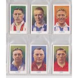 Cigarette cards, Football, 2 sets, Ardath, Famous Footballers (50 cards) (gd) & Hill's, Famous