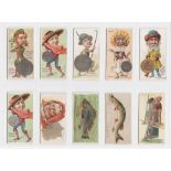 Cigarette cards, USA, Duke's, a collection of 37 odds from various series, including Gems of Beauty,