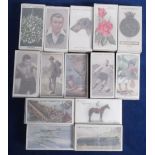 Cigarette cards, a collection of 14 sets, various manufacturers including Churchman's Boxing