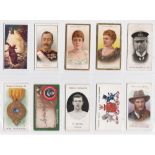 Cigarette cards, Taddy, 10 type cards, Royalty Series (2), Autographs (1), Prominent Footballers (