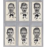 Cigarette cards, John Sinclair Ltd, Well Known Footballers (North East Counties) (set, 50 cards) (