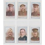 Cigarette cards, Gallaher, The Great V C Heroes, 5th & 6th Series (mostly gd)