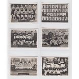 Cigarette cards, Ardath, Photocards, 56 Football Team Groups from various series (gd/vg)