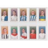 Cigarette cards, Ogden's, Famous Footballers, (set, 50 cards) (5 fair, rest gd/vg)