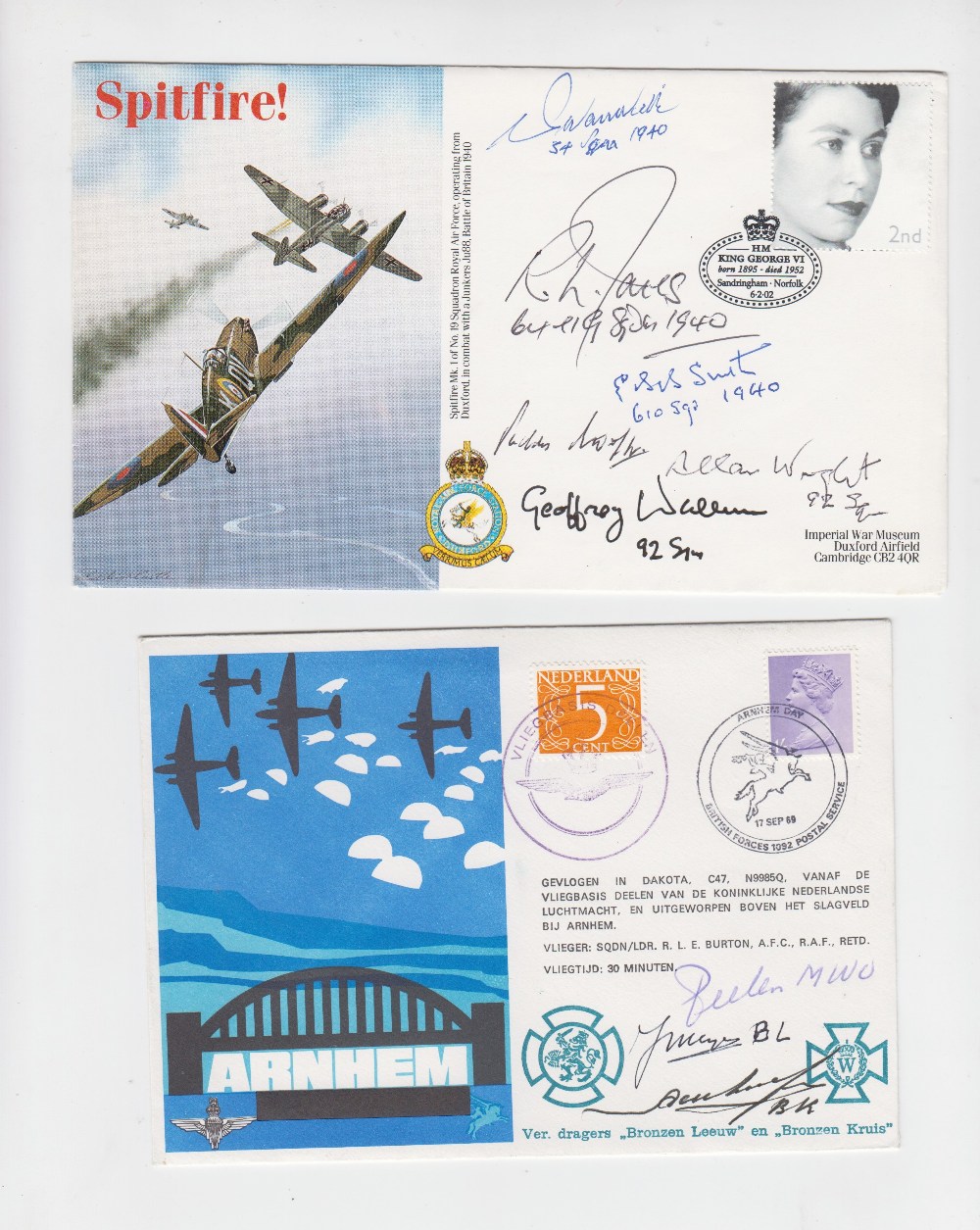 Aviation/RAF, a collection of 30 signed commemorative covers 1970's onwards including Operation