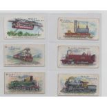 Cigarette cards, Will's, Locomotives & Rolling Stock (without clause) (23/50) & (with clause) (11/