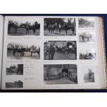 Photographs, Family photo album from the 1930's, including holiday images, International polo