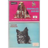 Trade cards, 2 corner mounted sets in special albums, Bassett's, Popular Dogs & Payne's Tea, Dogs