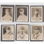 Trade cards, L. Youdell collection, Thomson, selection, Cricketers 'K' size (set, 8 cards),