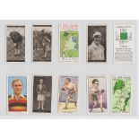 Cigarette cards, Churchman's, 300+ cards, from various series including many sports issues, Can