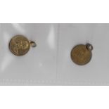 Tobacco issue, Will's, Boer War Medallions, 'K' size, Lord Roberts, two different, one with 'Will'