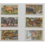 Cigarette cards, Phillip's, Animal Series (set, 40 cards) (1 fair, 3 with very slight marks to