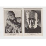 Trade cards, A&BC Gum, You'll Die Laughing (Creature Feature) (set, 66 cards) (gd/vg)