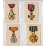 Tobacco silks, Will's (Australia), War Medals (57/67) (fair/gd)