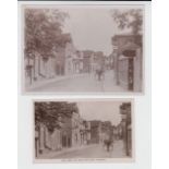 Postcards/Photographs, Berkshire, Wargrave, a photographer's original large proof prints (30) with