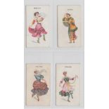 Cigarette cards, Will's (Scissors), Dancing Girls (28 subjects) (27/28) (mostly gd)
