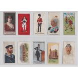 Cigarette & trade cards, a collection of 86 cards, mostly tobacco types, many different