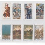 Cigarette cards, Military, a collection of 18 type cards, Hill's Fragments From France (coloured) (