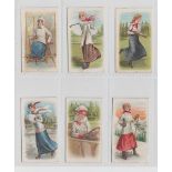 Cigarette cards, BAT, Sporting Girls, plain back (set, 30 cards) (some minor faults, mostly gd)