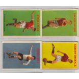 Trade cards, A&BC Gum, Footballers (Football Quiz, 1-49) (48/49, missing no 49) (1 with numbers