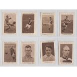 Trade cards, album of football issues, various ages & manufacturers inc. Chums, Pluck, Boys