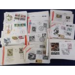 First Day Covers, Germany (80+), 1965, 1984-90 & Austria (250+), 1960-1975 (gd)