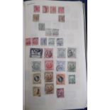 Stamps, Commonwealth collection in lever arch file, QV onwards with values to one shilling, a few