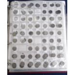 GB Coins, album containing a large number of GB coins, George 3rd onwards, mostly cooper but also