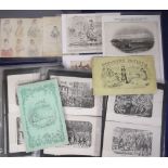 Ephemera, P. Jones Collection, Prints, selection including two booklets published by Rock & Co