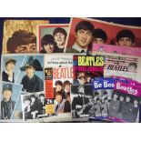 Music Memorabilia, The Beatles, selection of items including Liverpool Echo Pop Special Newspaper