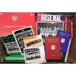 Sport, mixed selection of programmes, handbooks, annuals, photos, books etc, mostly 1950's