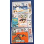 Trade cards, Brooke Bond (Canada), three sets, all with unused special albums, Birds of North