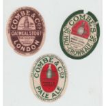 Beer labels, Watney Coombe Reid & Co Ltd, circa 1910, Pale Ale, bottled by Strange & Co, London,