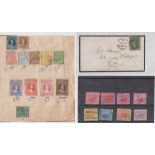 Stamps, Australian States, 20 stamps, Queensland values to 10 shillings, Western Australia, New