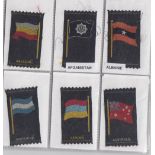 Tobacco silks, L Youdell collection, Turmac, Flags & Arms (Series 2), with and without captions (