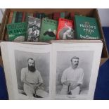 Cricket books, a selection of approx 40, mostly 1940's/50's books, plus some earlier, a few with