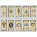 Cigarette cards, 7 sets, Lea, Old Pottery & Porcelain, 1st Series to 5th Series (inclusive), Ogden's