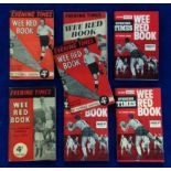 Football Annuals, Scotland, seven editions of the Evening Times 'Wee Red Book' 1951/2, 52/3, 53/4,