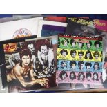 Vinyl Records, a collection of 24 albums, inc. Rolling Stones, Hawkwind, Pink Floyd, The Beatles,