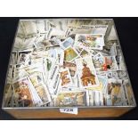 Quantity of mainly Churchman cigarette cards