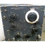 Military Issue signal generator, type B3-C serial No. 753 by Advance Components Ltd London, width