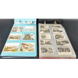 Two cigarette card albums, mostly photographic topographical examples by Ardath Tobacco Co Ltd,