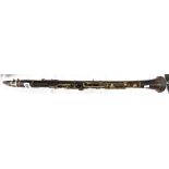 Boosey & Co clarinet with nickel keys