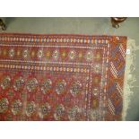 Pakistan hand knotted rug, 81' x 48'