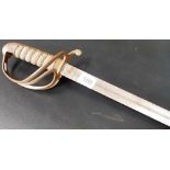 Early 20th Century Officers sword with shagreen hilt