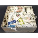 Large quantity of Will and John Player cigarette cards