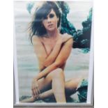 1960's vintage large colour poster of Jane Fonda after Jaeckin Lagarde by Personality Posters MFG