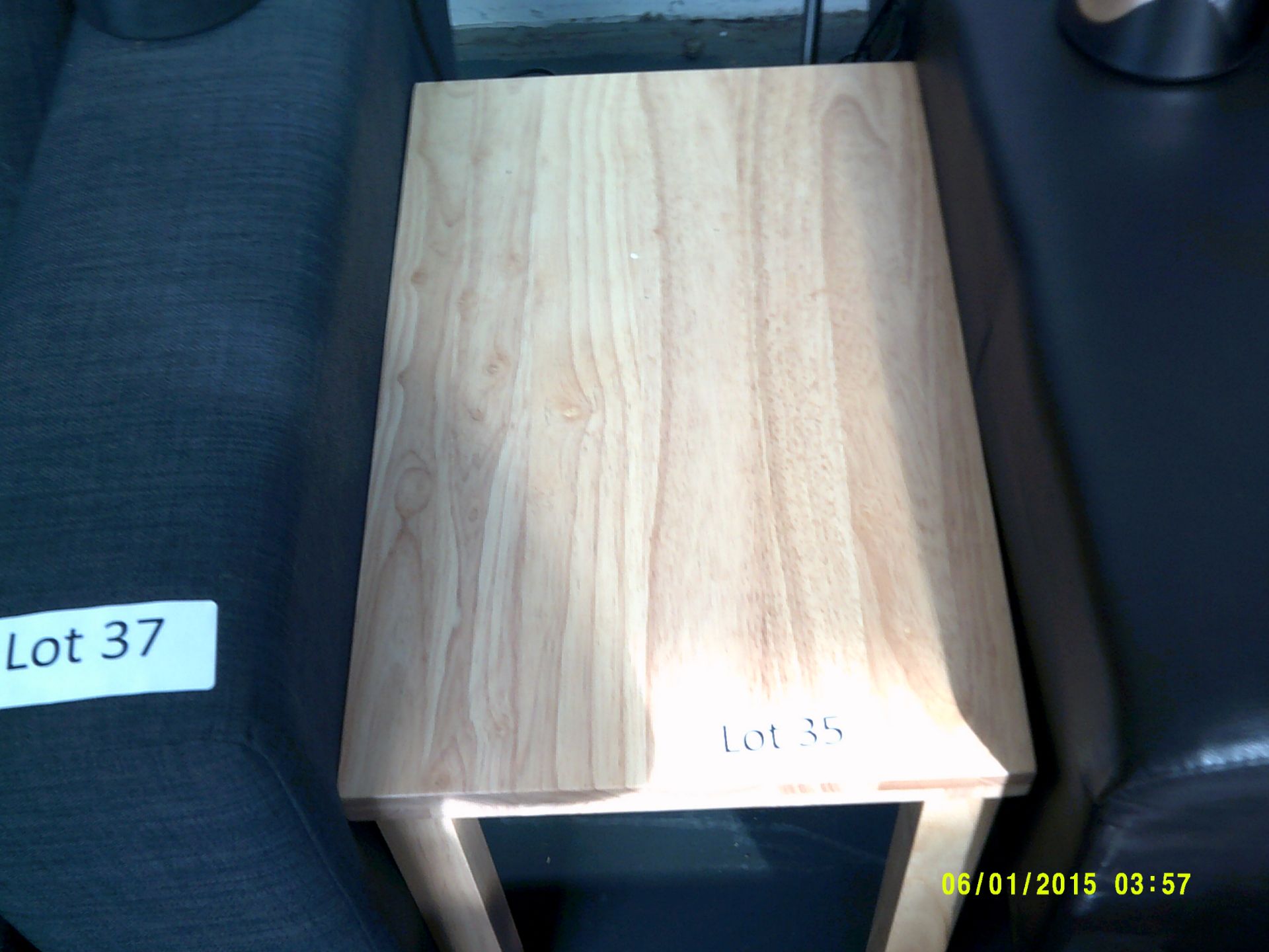 Single Wood Side Table Customer Returns